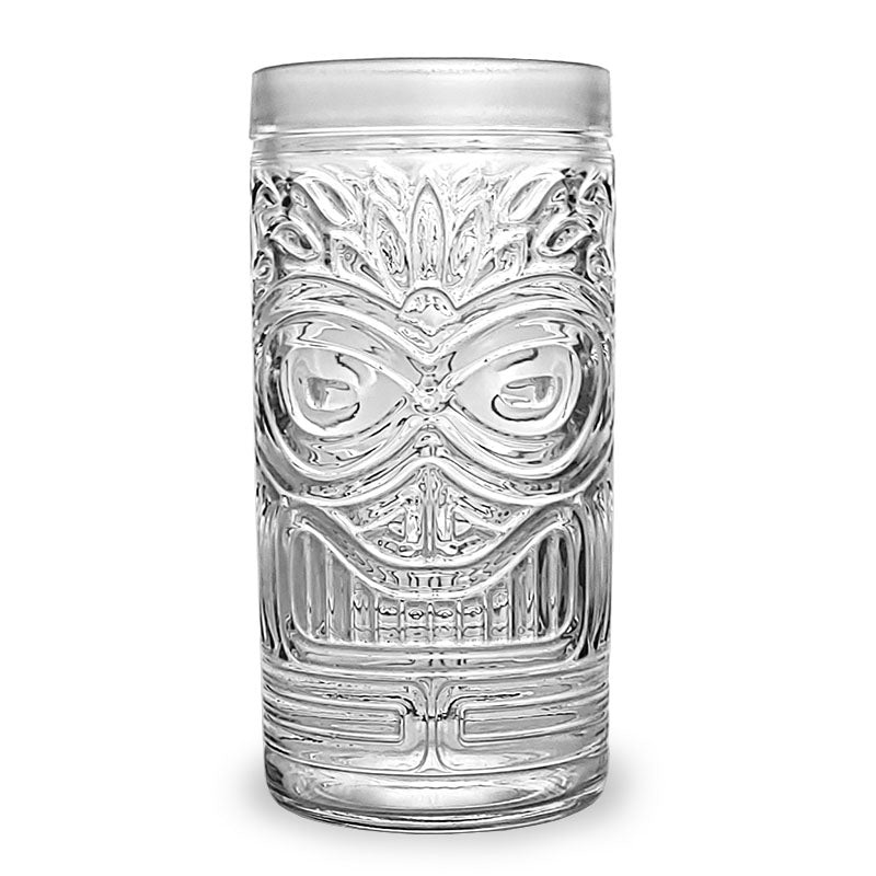 BarConic Grinning Tiki Glass – 16 oz Tall
