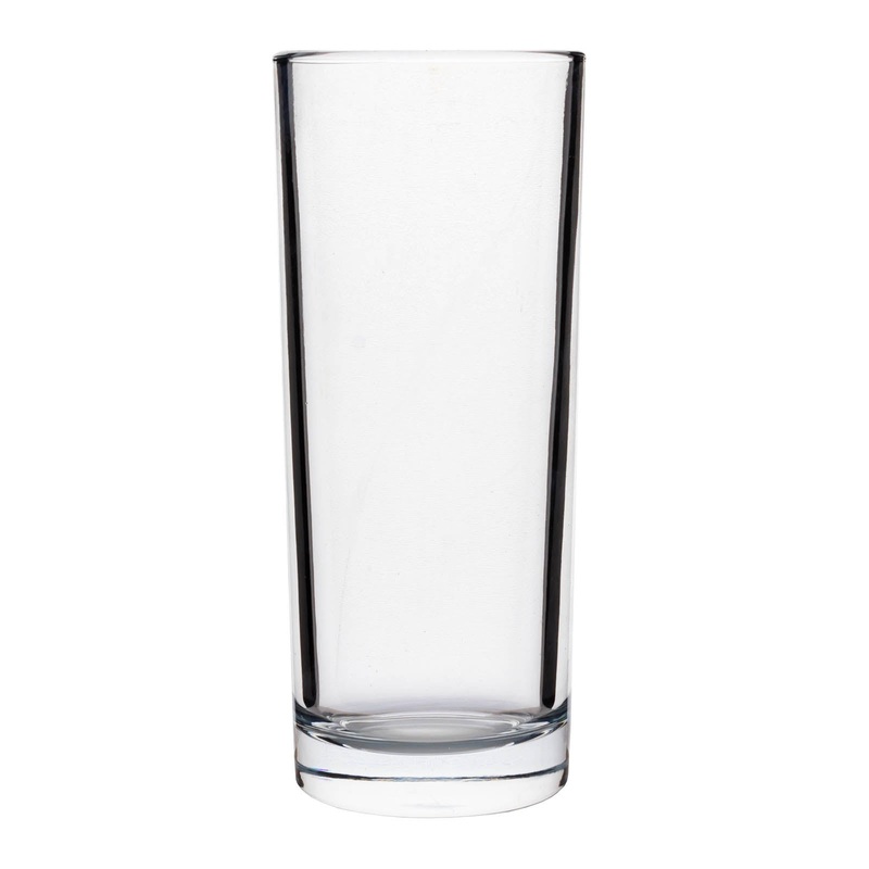 BarConic Monument Tall Glass – 12 ounce (Case of 6)