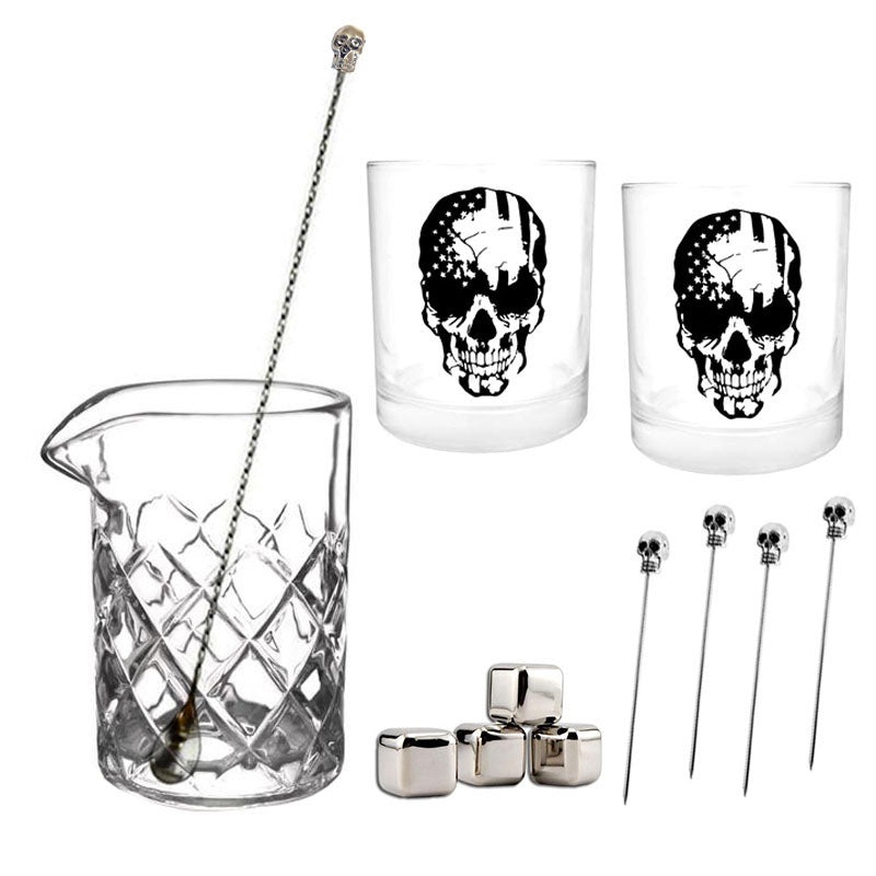 BarConic Skull Whiskey Kit
