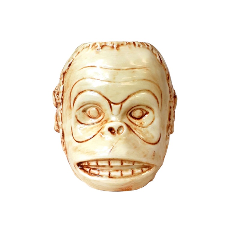 BarConic Tiki Drinkware – Monkey Head – 16 ounces