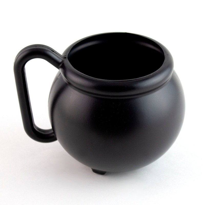 Black Cauldron Mug With Handle – 12oz