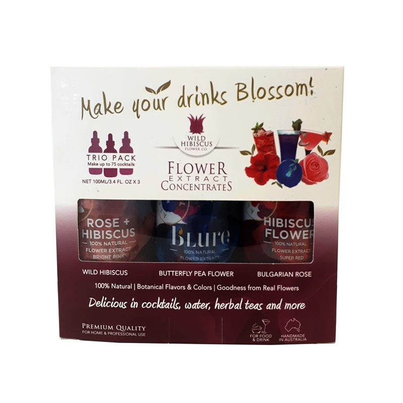 Floral Extract – Trio Pack – 3.4 ounce Bottles