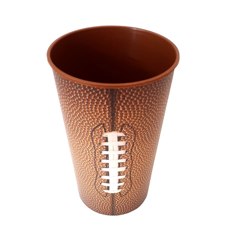 Football Plastic 22 oz. Cup