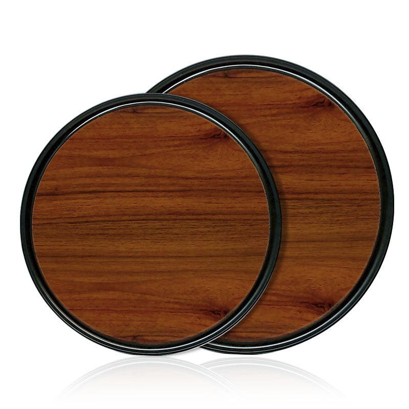 Melamine Wood Grain Non-Slip Tray –  16