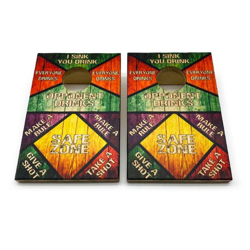 Quarter Master – Tabletop Cornhole Game with Quarters – Zones (2 Boards)