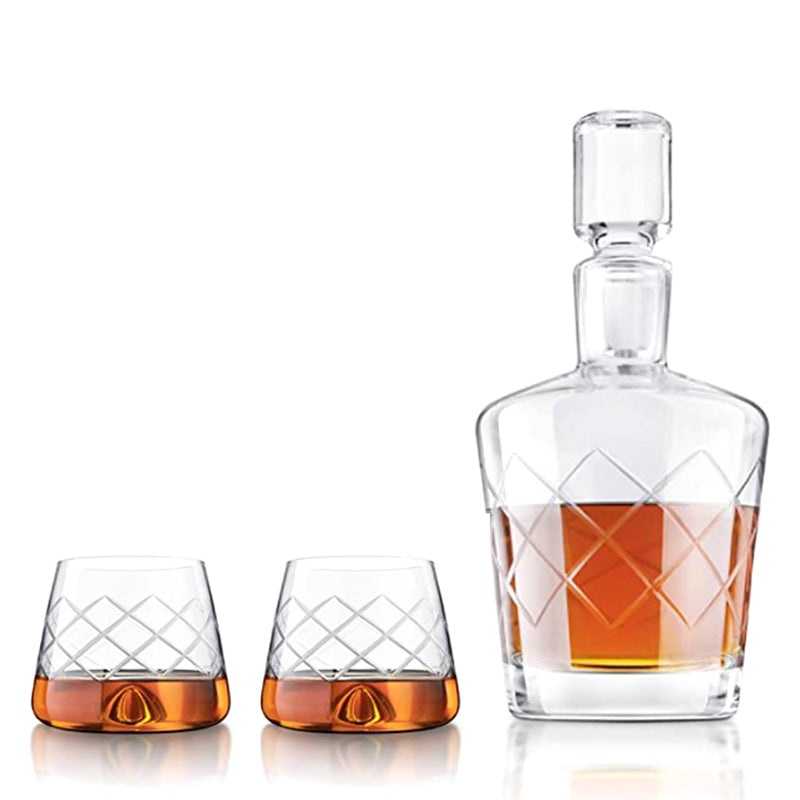 Whiskey Decanter Set – Crystal