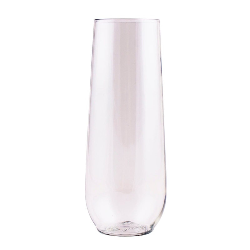 10 ounce – Stemless Champagne Flute: Box of 6