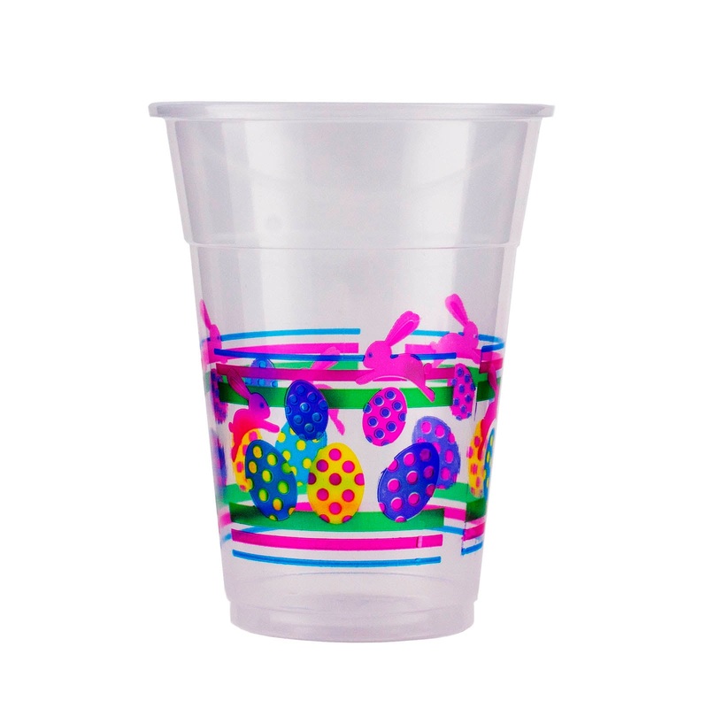 20 Ct. Soft Plastic Cups – Easter – 16 ounce