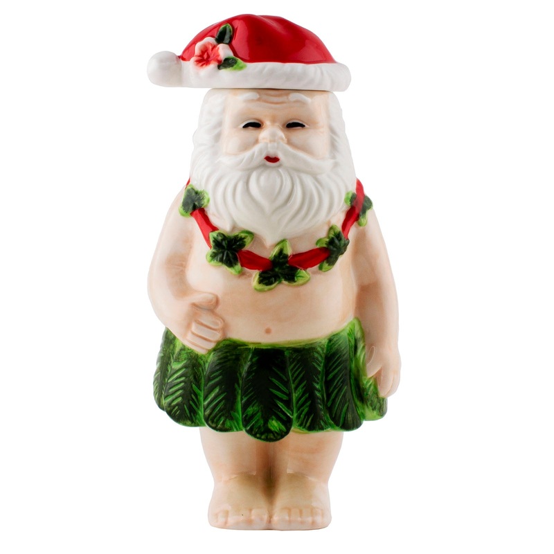 BarConic Hula Claus – Tiki Drinkware – 14 ounce