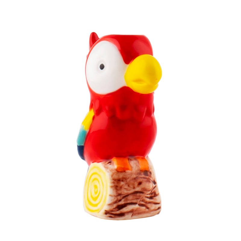 BarConic Parrot Shot – Tiki Drinkware – 2.75 ounce