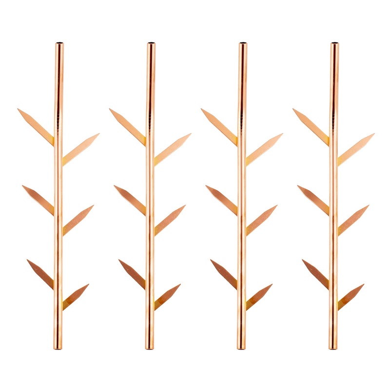 Bloody Mary Straws – 4 pack|Copper