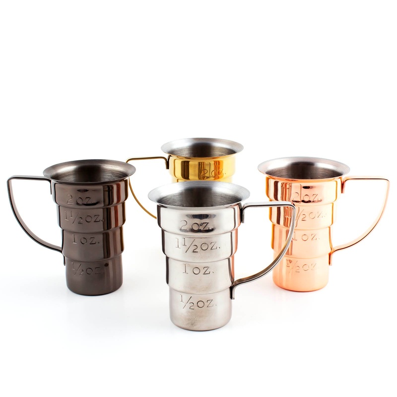 Color Options – Olea Multi Stepped Jigger with Handle