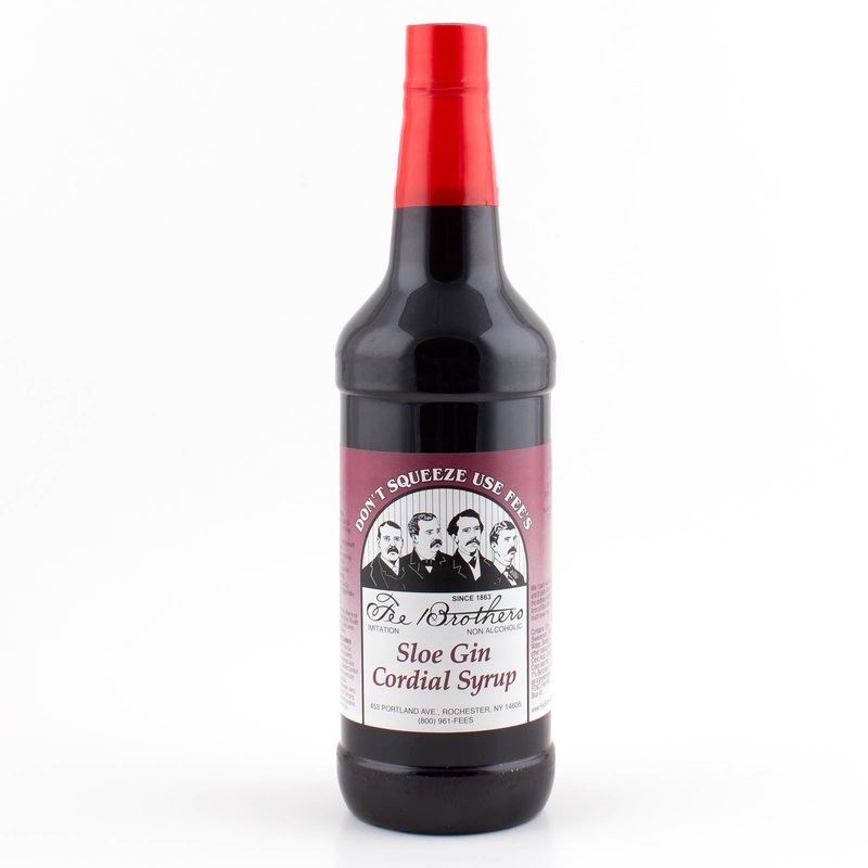 Cordial Syrup – Fee Brothers Sloe Gin – 1 Quart
