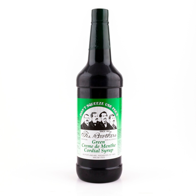 Fee Brothers Creme de Menthe Syrup – 32 ounce