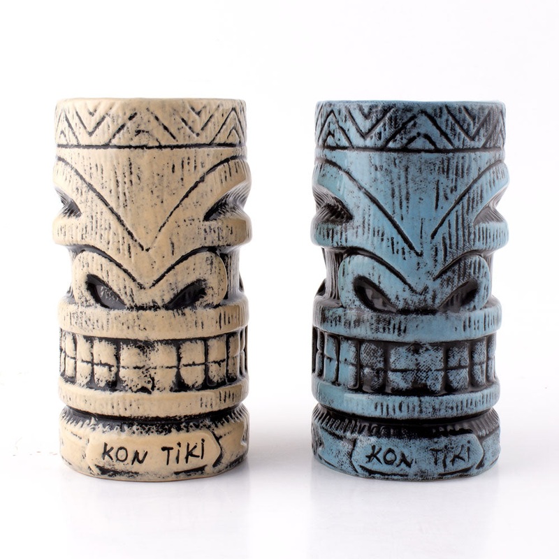 Kon Tiki – Tiki Mug Drinkware Package – Set of 2