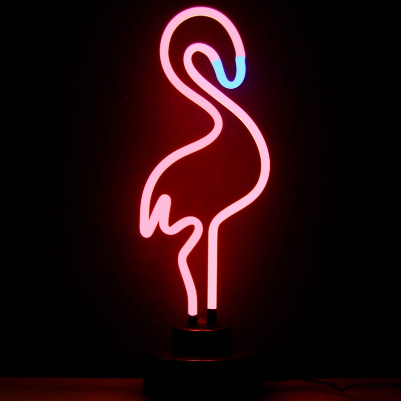 Neon Sculpture – Flamingo