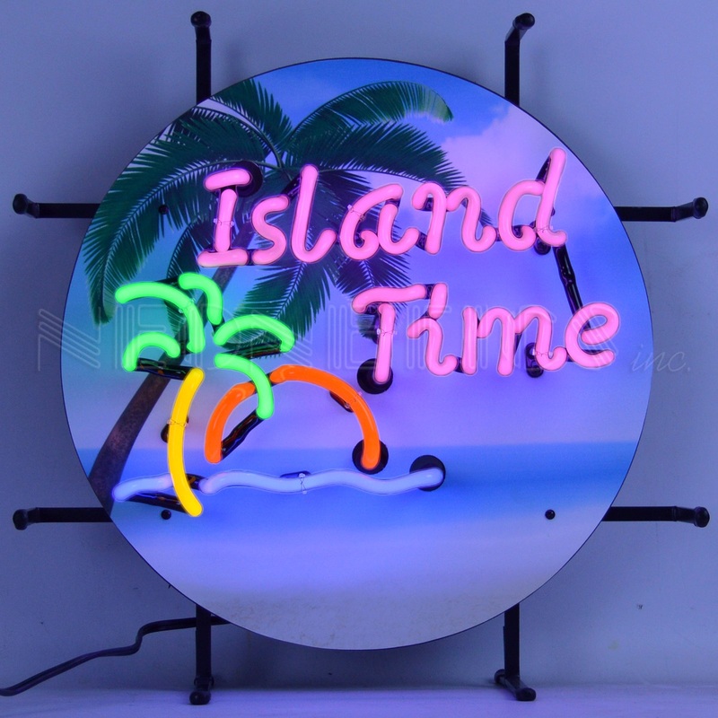 Neon Sign – Island Time
