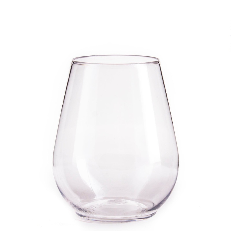 Plastic Stemless Wine Glass – Box of 8 – 4 ounce