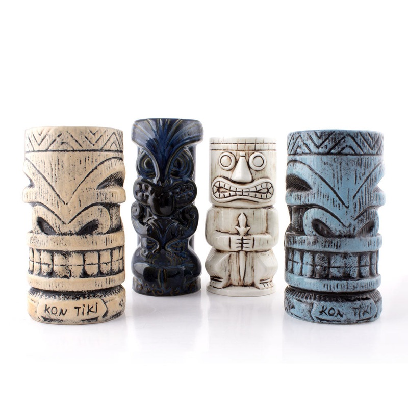Tiki Mugs Drinkware Package 6 – Set of 4