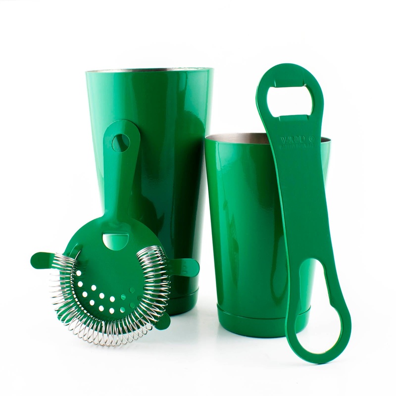 4 piece Set w/ V-Rod – Emerald Green