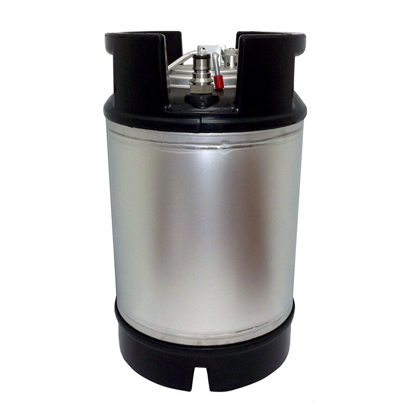 AMCYL 2.5 Gallon Ball Lock Keg  Dual Rubber Handle / Bottom