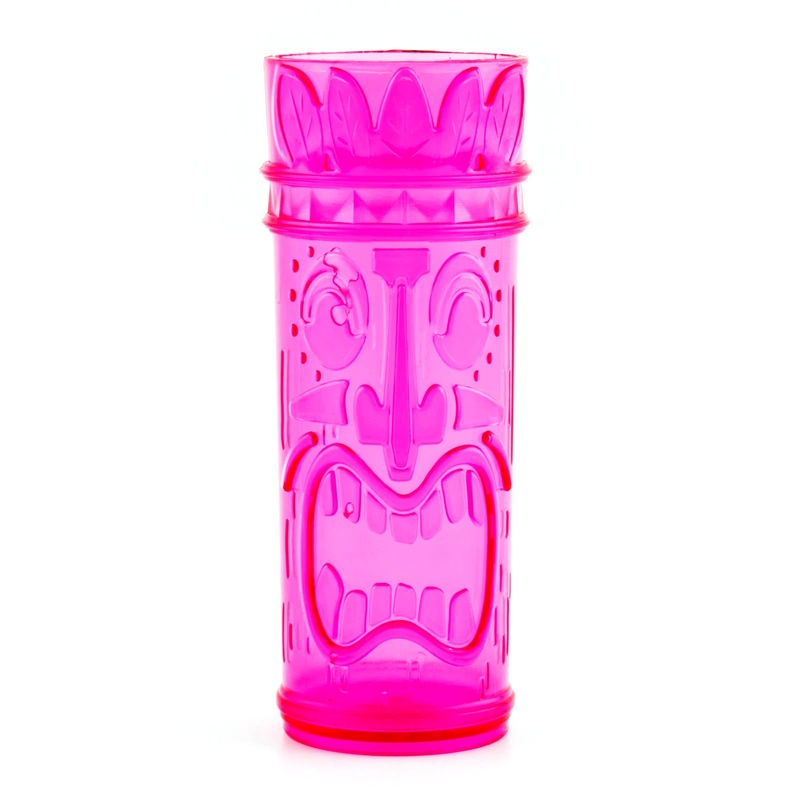 BarConic Plastic Tiki Shot – 2.25oz – Pink