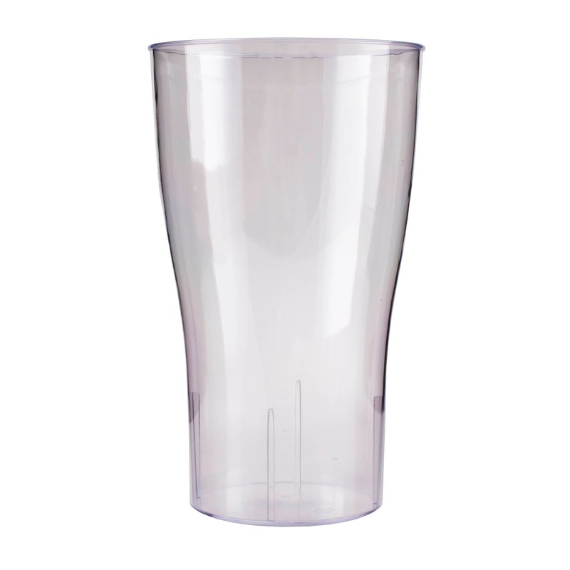 Clear Plastic Pint Glasses – 10ct – 16 ounce