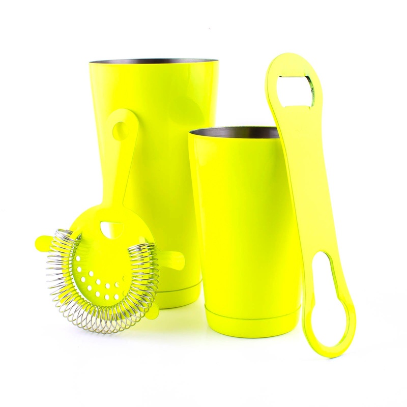 Neon 4 Piece Bar Set with V-Rod – (Color Options)