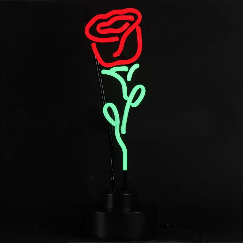 Neon Sign – Red Rose