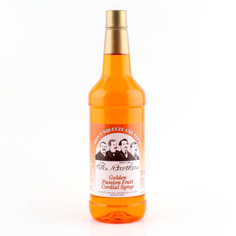 Passion Fruit Gold Syrup – 1 Quart – Fee Brother’s
