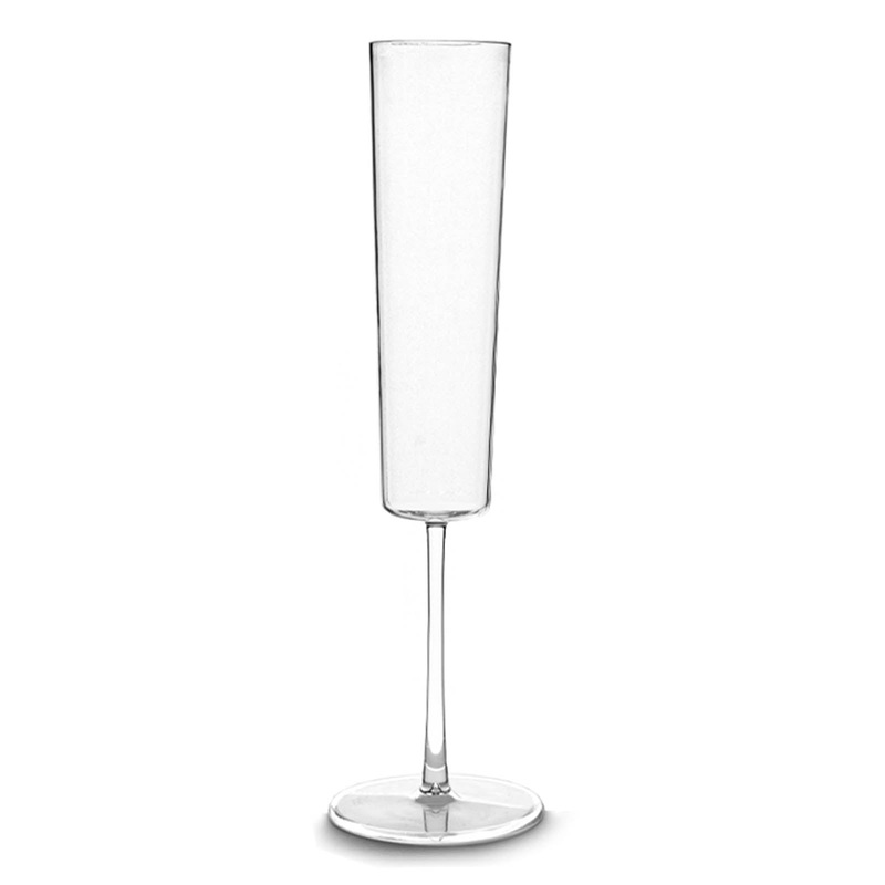 Plastic Champagne Flute – 6 pack –  7 ounce