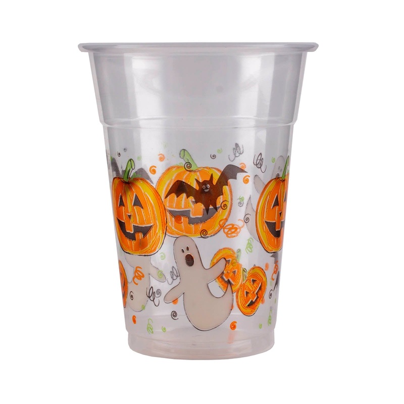 Soft Plastic Cups – 16 ounce – Halloween 20 Ct.