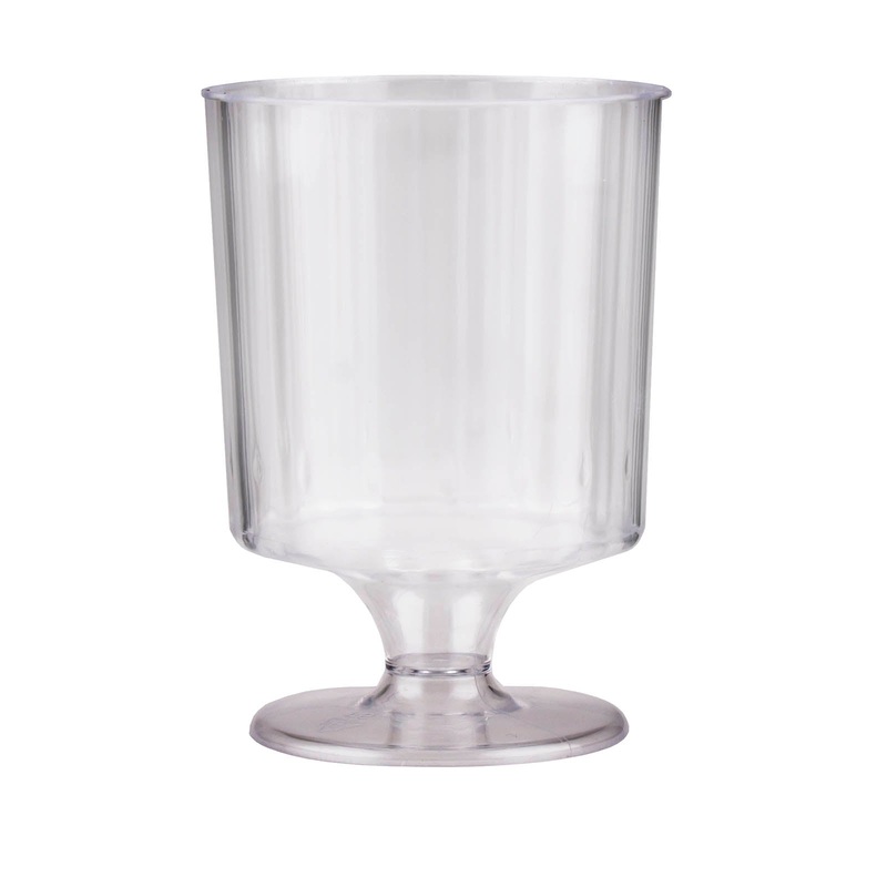 Wine Stem Glasses – Clear – 5oz – 10ct.