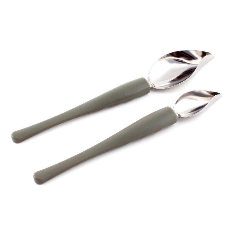 BarConic Culinary Decorating Spoon Set with Plastic Handle