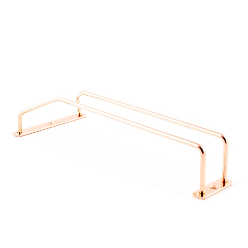 BarConic Metal Glass Hanger Rack – (Finish and Size Options)