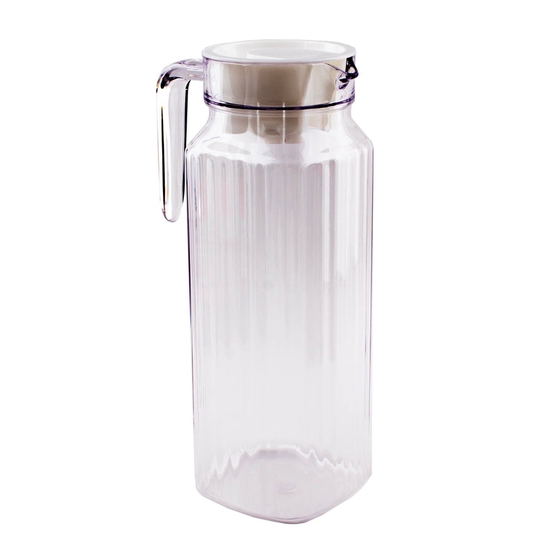 BarConic Water Pitcher – 42 ounce – Ribbed