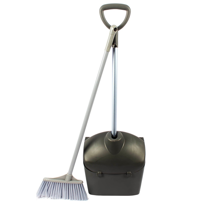 Broom w/ Plastic Dustpan – Duo