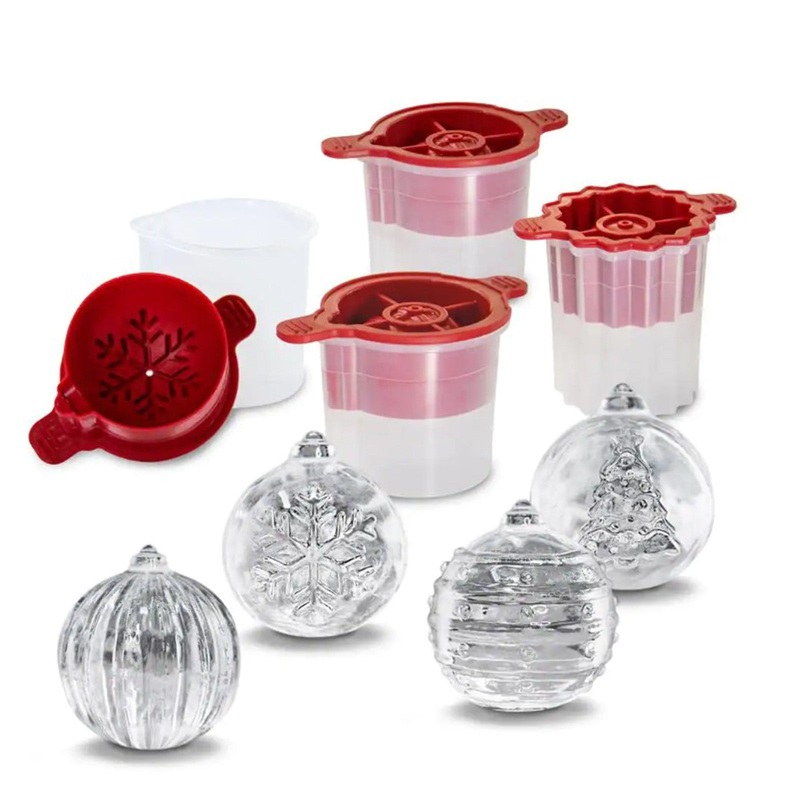 Christmas Ornament Ice Molds – Set Options