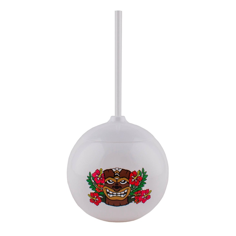 Cocktail Ball – Tiki – Spherical – 24 ounce