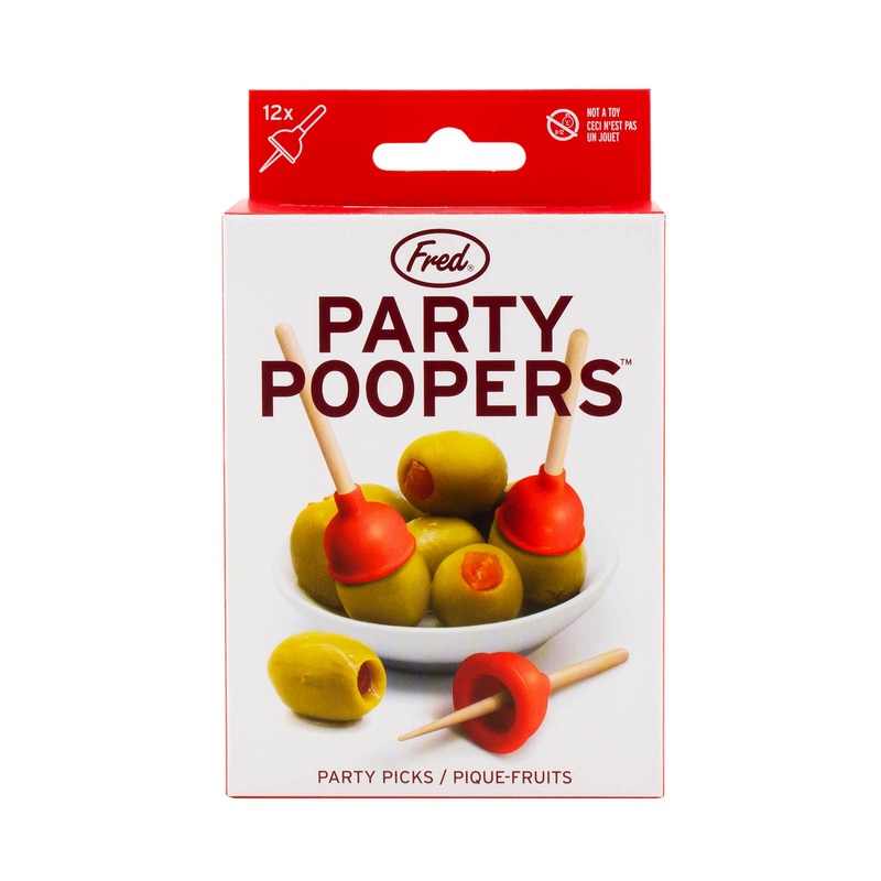 Cocktail Picks – Party Poopers – 12 pack