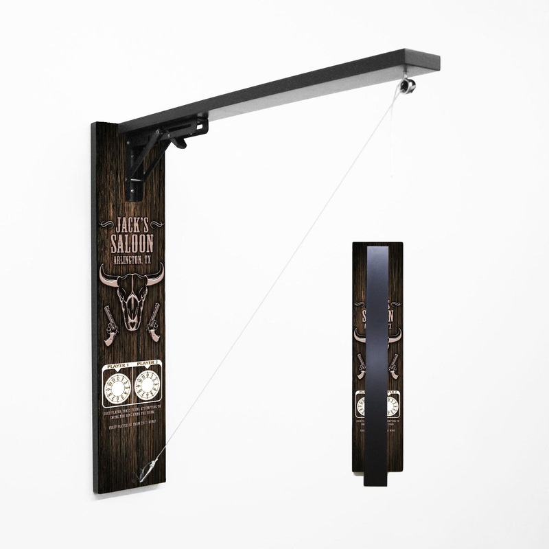 Customizable Wall Mounted Folding Ring Toss – Western Saloon