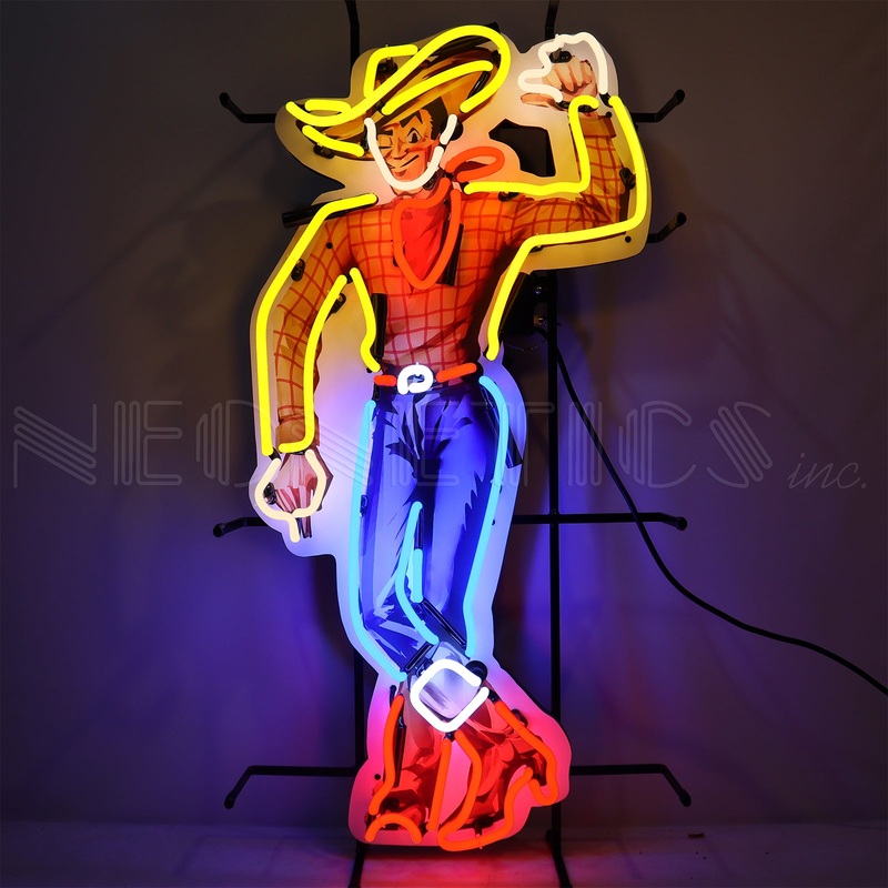 Neon Sign – Cowboy Vegas Vic