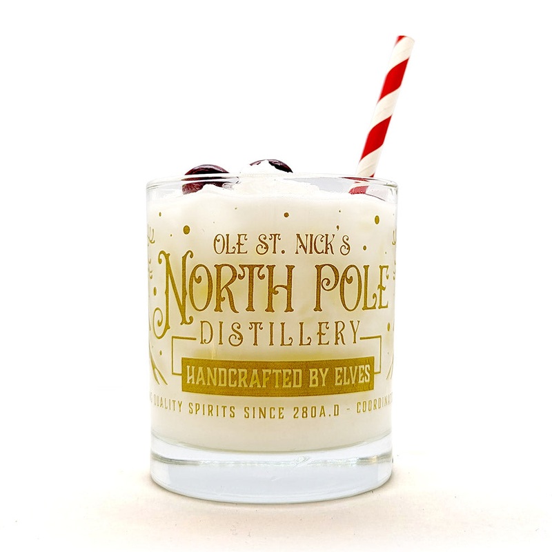 North Pole Distillery Christmas Cocktail Glass – 10 ounce