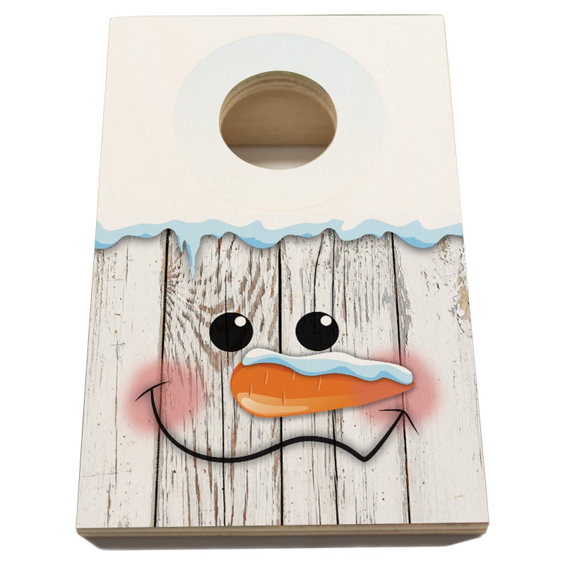 Quarter Master – Tabletop Cornhole Game with Quarters – Snowman