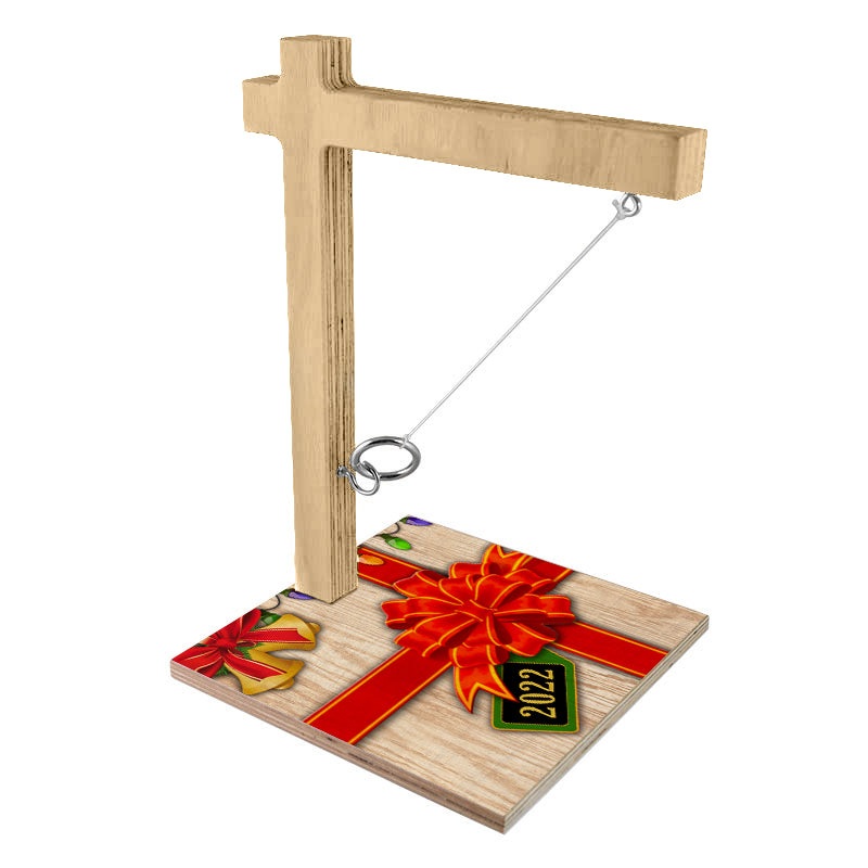 Small Tabletop Ring Toss Game – Holiday Present