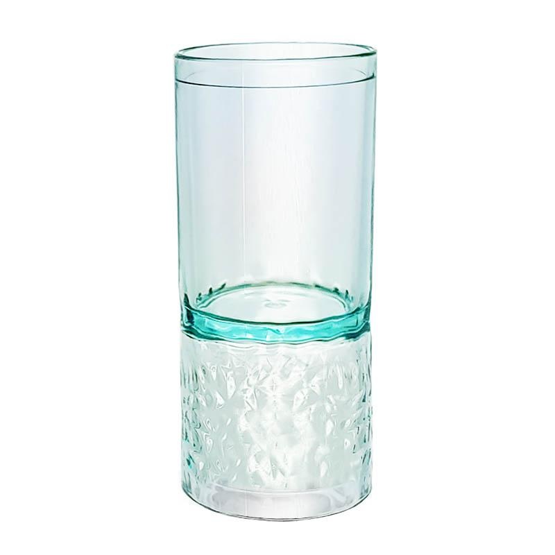 Aqua Kaleidoscope Double Sided Jigger – 1 oz. x 1.5 oz.