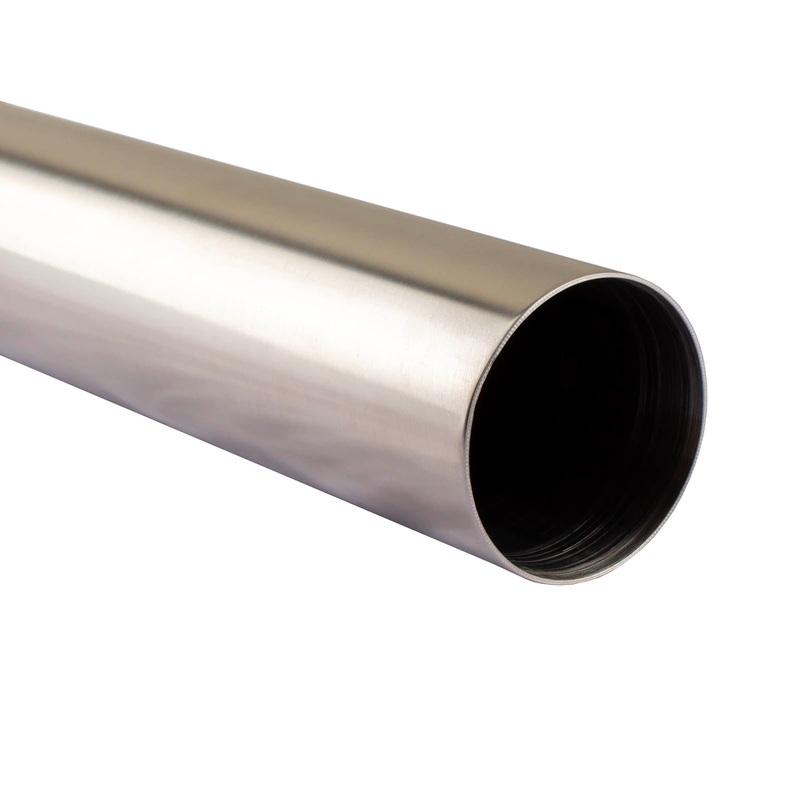 Bar Foot Rail Tubing – Length Options – Brushed Stainless Steel