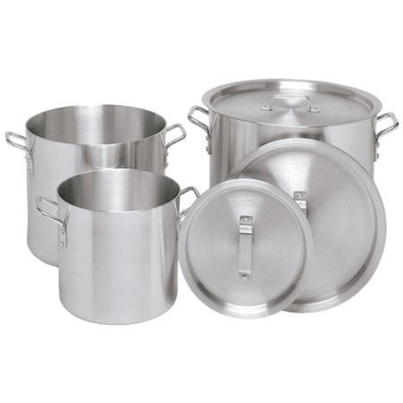 Commercial Grade Aluminum Stock Pots
