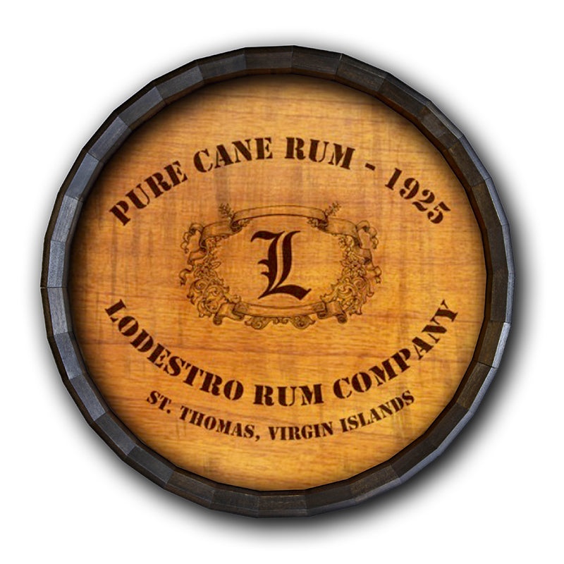 Custom Barrel Top Tavern Sign – Cane Rum