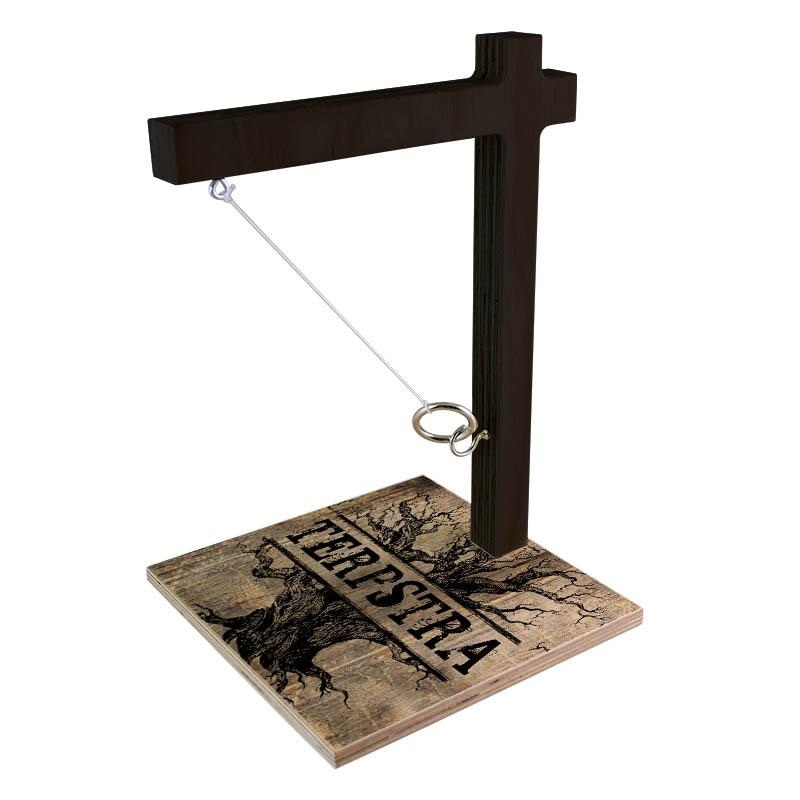 CUSTOMIZABLE Large Tabletop Ring Toss Game – Rustic Tree